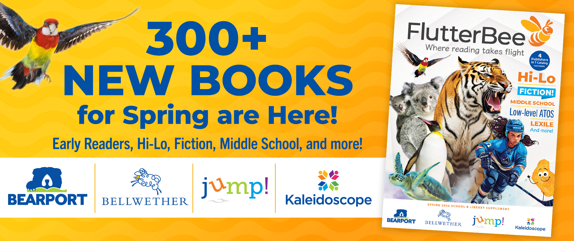 Spring 2026 Library Catalog Cover